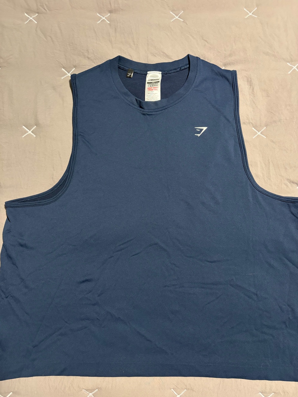 Gymshark Everyday Seamless Tank in Navy